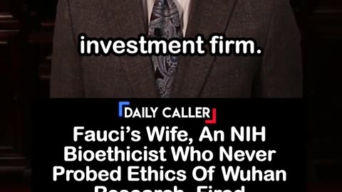 RFK Jr. Fires Fauci’s Wife from NIH Bioethics Dept