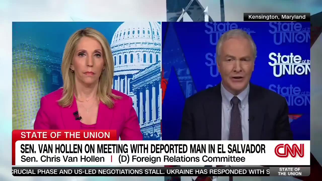 Sen Van Hollen Ducks MS-13 Question, Whines About Trump Instead