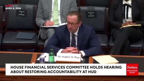 Mike Flood Asks HUD Official Point Blank: Is There A System To Ensure ‘Dollars Aren’t Being Wasted?’