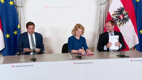 Pressefoyer zum Ministerrat
