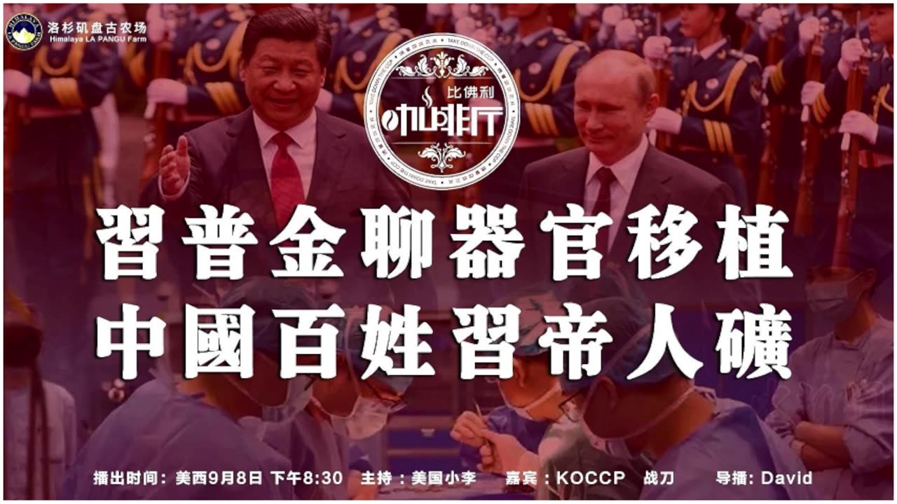 习普金聊器官移植 中国百姓习帝人矿