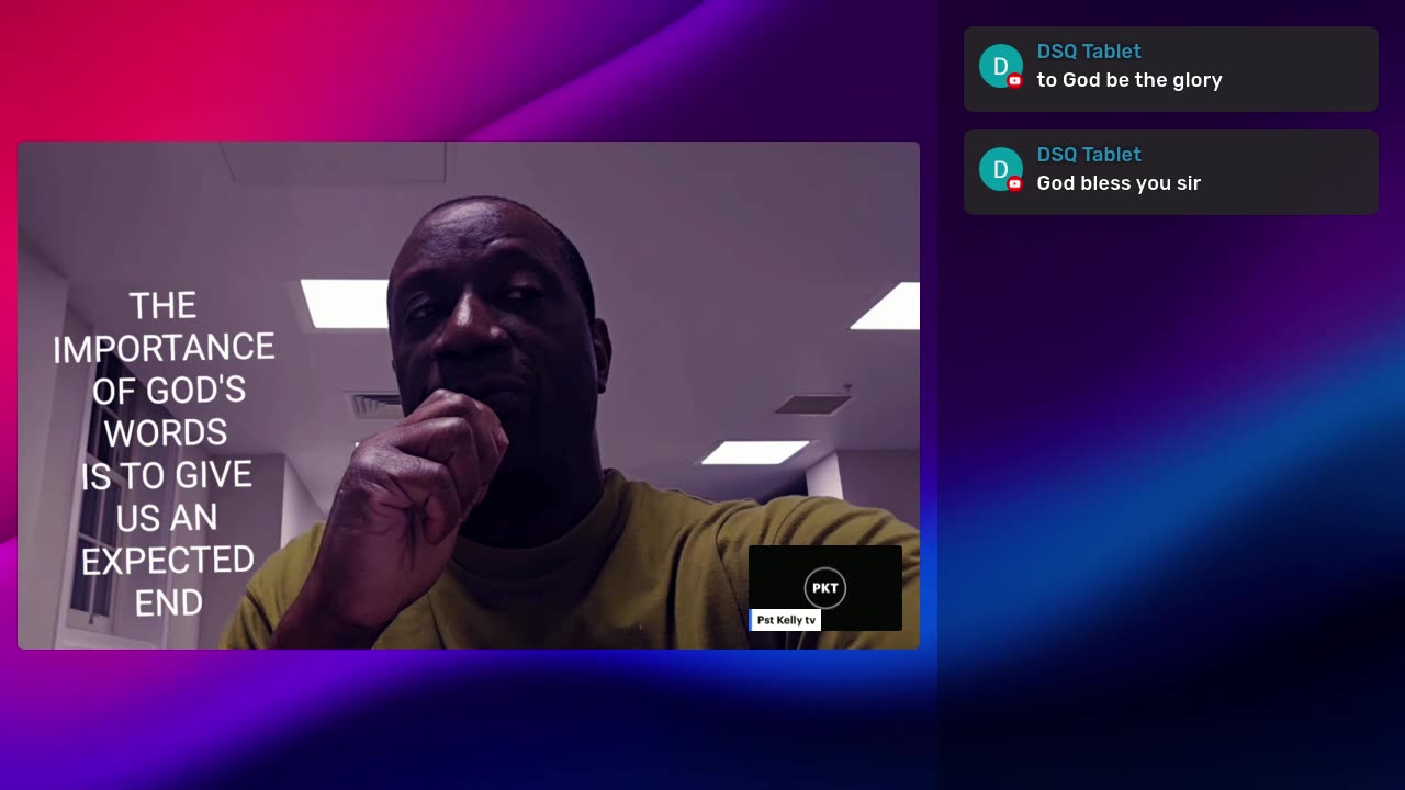 THE IMPORTANCE GOD'S WORDS