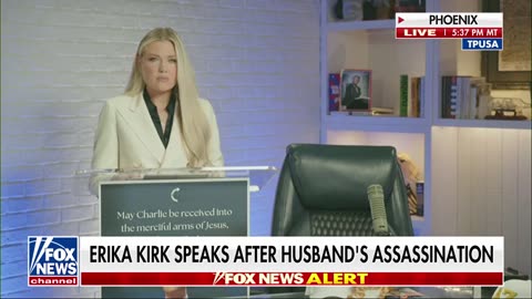 Erika Kirk's words to husband's killer: 'You have no idea what you just have unleashed'