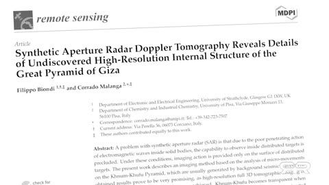SAR Scan of Khafre Pyramid Shows Huge Underground Structures| Good attention grabber. Keep your eyes peeled on what they don’t want you to see