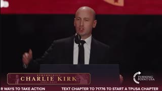 Stephen Miller's Speech at Charlie Kirk Memorial Has the Left Shaking in Their Boots