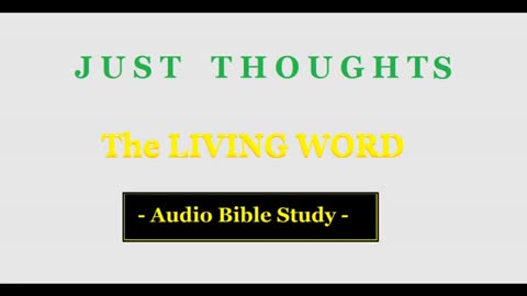 Just Thoughts - The Living Word (2015) Retro