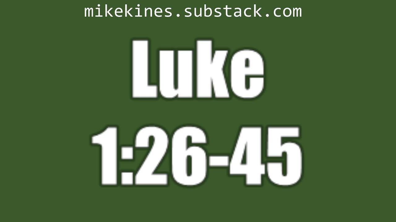 Luke 1:26-45