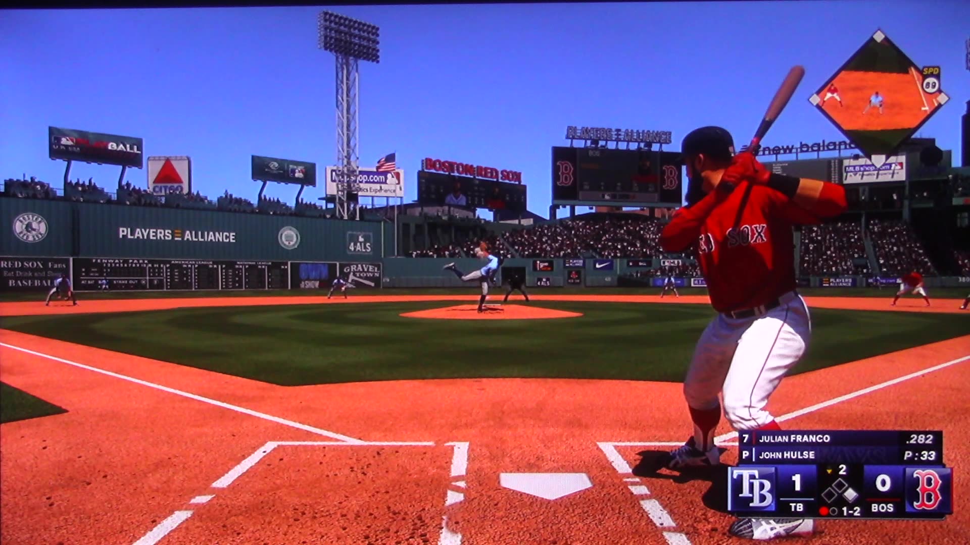 MLB The Show: Tampa Bay Rays vs Boston Red Sox (S14 G45)