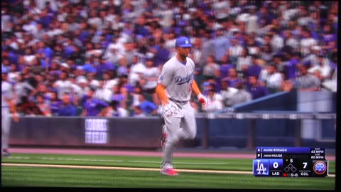 MLB The Show: Colorado Rockies vs Los Angeles Dodgers (S11 G144)