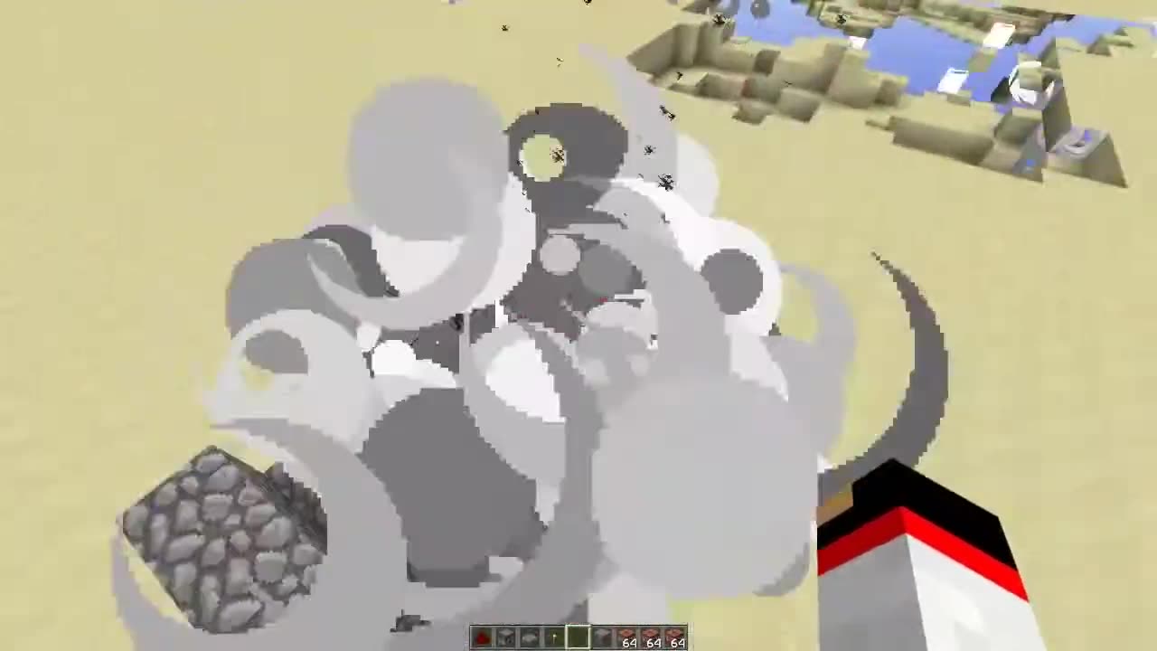 Compact Constant Firing TNT Cannon (Minecraft)