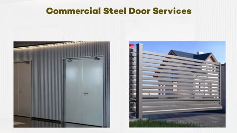 Commercial Steel Door Calgary