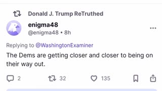 President Trump are-Truths on TruthSocial- Sedition !