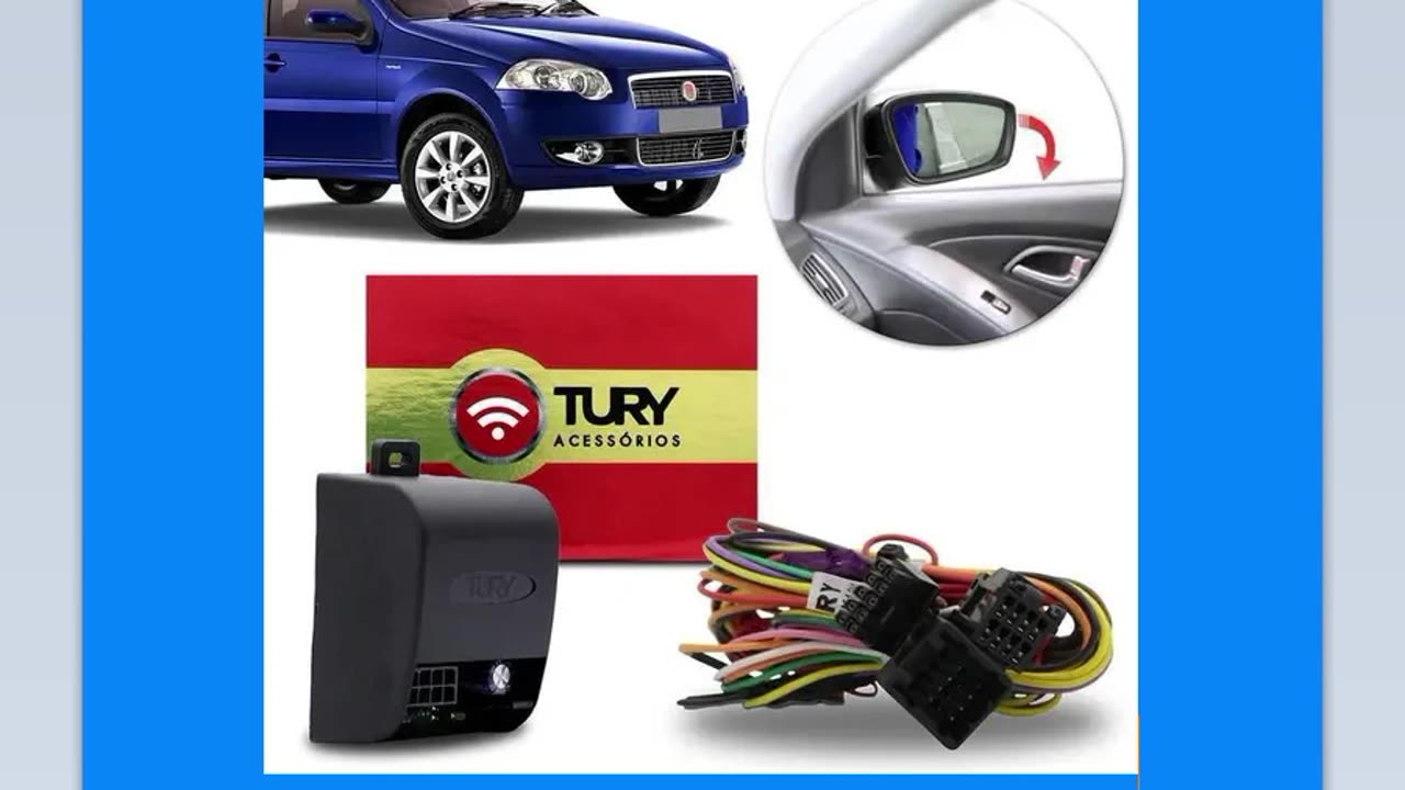 Modulo Retrovisor Elétrico Tury - Park 1.2.6 Aq - Linea