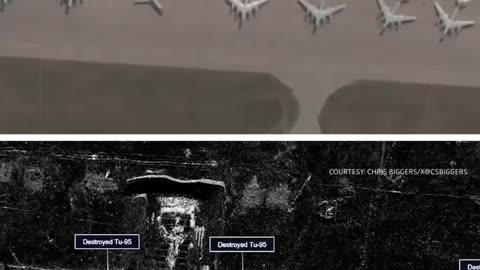✈️🔥 Consequences of the destruction at the Belaya air base in the Irkutsk region.