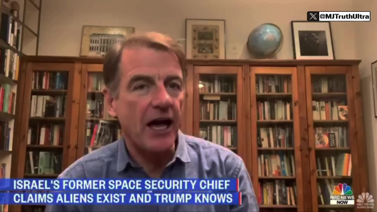 Aliens exist, and the U.S. and Israel have been in contact with them for years.