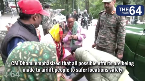 'Bhaagne Tak Ka Mauka Nahi Mila...' CM Dhami meets locals as eyewitness recount flash flood horror