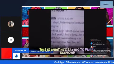 06/24/25 Sammannyc VOD: "Yurrrrrrrrrr waz good $2 tts $3 media"