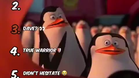 Ranking the Funniest Penguins of Madagascar Scenes!"