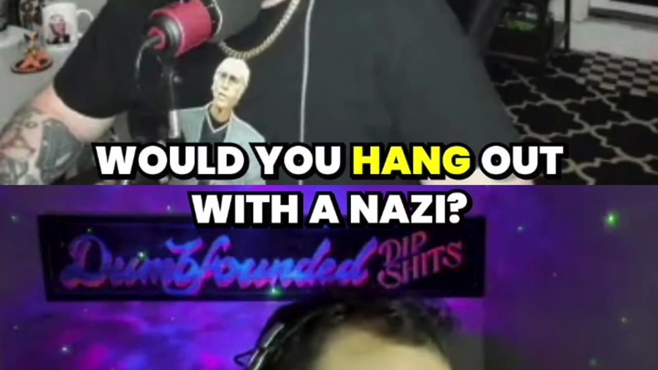 Would you hang out with a nazi?