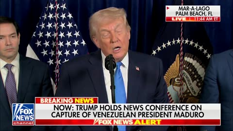 Trump Says US Is Going To Run Venezuela After Nabbing Maduro
