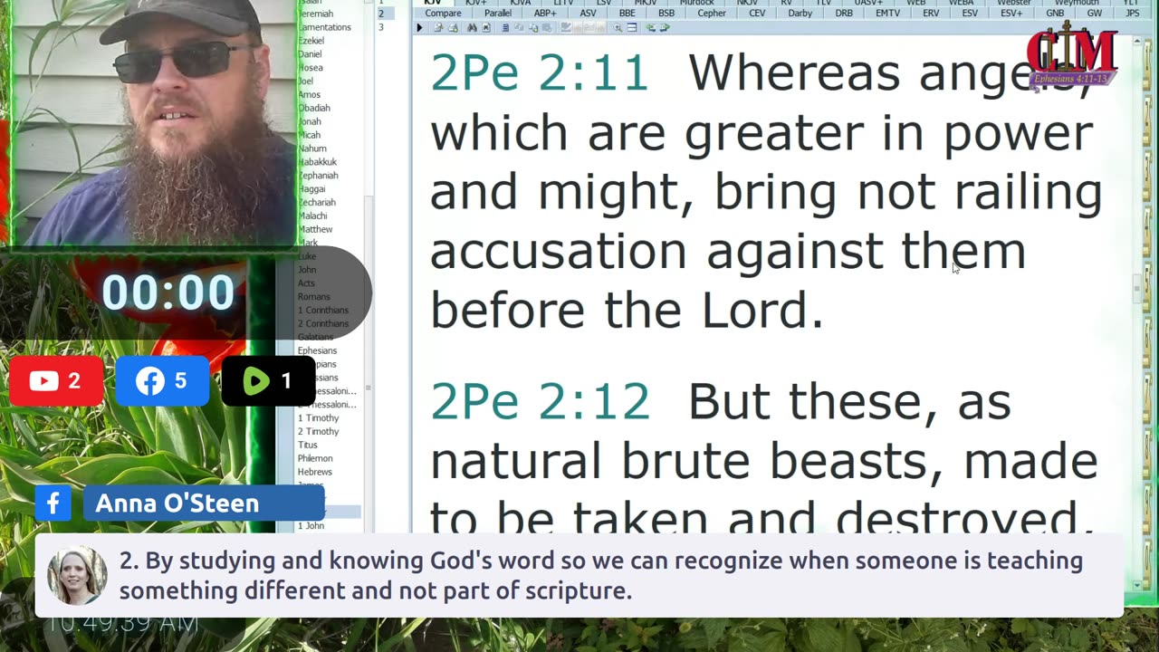 Let Us Add To Our Faith Devotion 2025