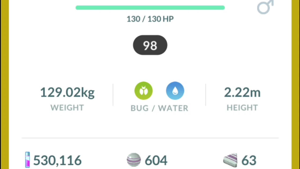 Pokemon Go Evolution - 98% Wimpod ➡️ Golisopod