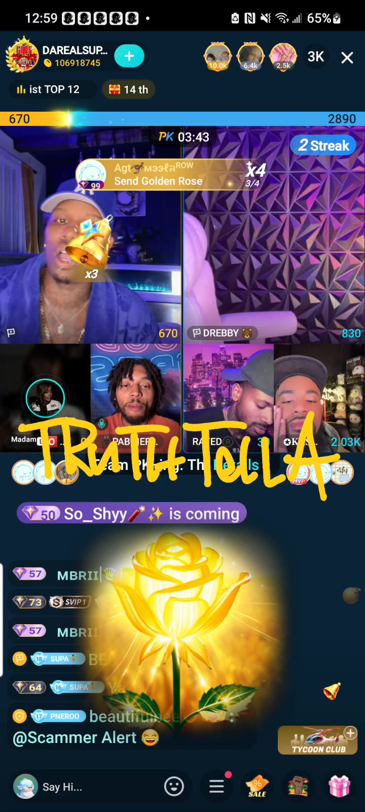 DREBABY 3RD SHIFT TEAM PK WITH DAREALSUPABIHH, MADAM LO, PABLO NERO, NOCAP & OTHERS