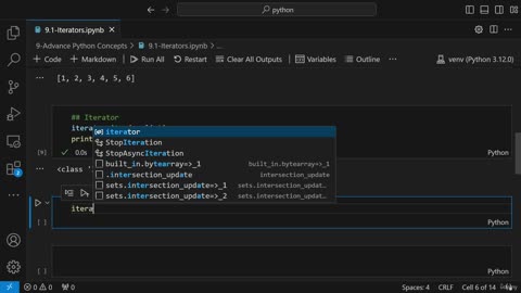 10.1 Iterators In Python Krish Naik ML