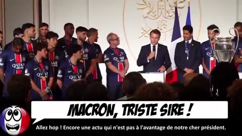 Macron se fait KIDNAPPER, et Brigitte fait de l'effet aux joueurs du PSG...