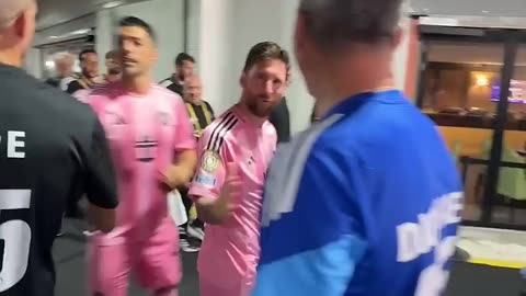 Messi aired me.. #ishowspeed