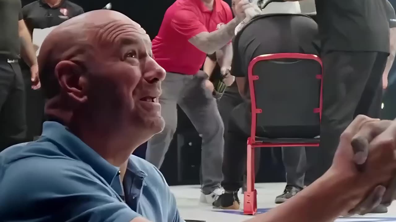 His Slap Sounded Like A Race Car