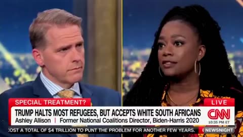 Racist Liberal admitted why they're against the White Afrikaners being refugees