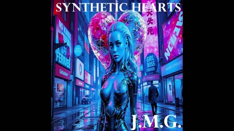 Synthetic Hearts — John M. Gunn | Futuristic EDM + Rap | AI Replaces Real Love | MGTOW Anthem