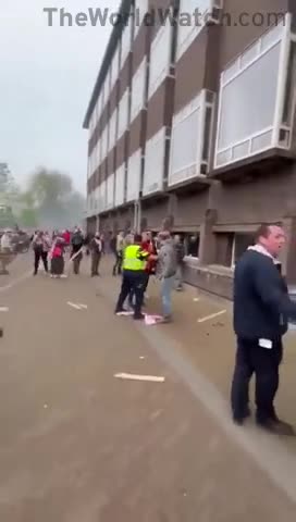 University of Amsterdam, Jihadists beat students with sticks. Europe is Committing Suicide.