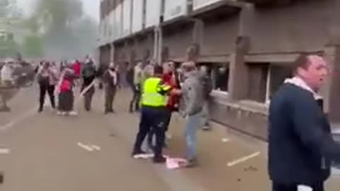 University of Amsterdam, Jihadists beat students with sticks. Europe is Committing Suicide.