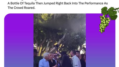 Travis Scott Paused His Set To Gift Robert Kraft And His Wife Tequila, Then Rocked The Stage Again.