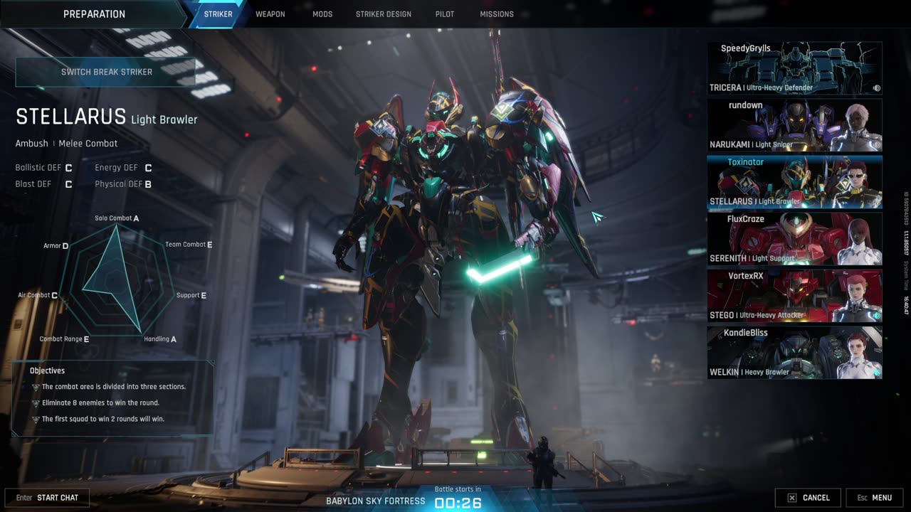 Mecha Break - Stellaris - First Video Upload