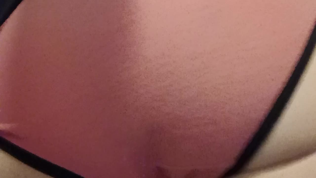 Femboy Ladyboy Pink Cotton Panty Tryon