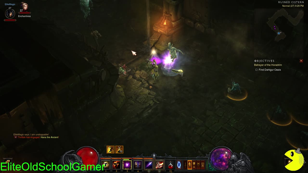Diablo 3 - Sorceress Walk-through - Act II - Levels 26-29 - Get Zoltun Kulle's Head - March 2025