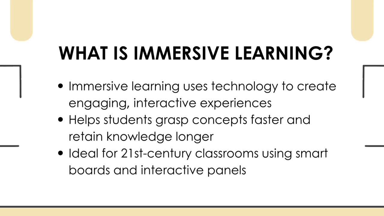 Immersive Educational Content for Smart Boards: Transforming Classroom Learning