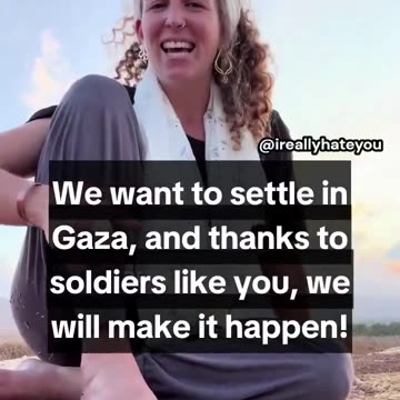 “We want to settle Gaza”