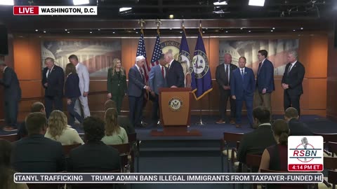 WATCH: Republicans Hold a Press Briefing on One Year since Trump Assassination Attempt - 7/14/25
