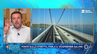 🔴 Matteo Salvini a "4 di sera weekend" su Rete 4 (23.08.2025)