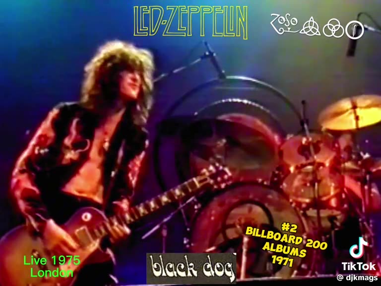 BLACK DOG - LED ZEPPELIN LIVE 1975