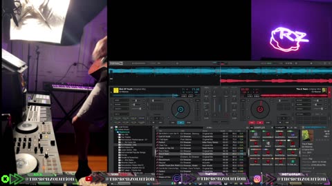 Request a song, Vibe in the aura of live looping remixe's