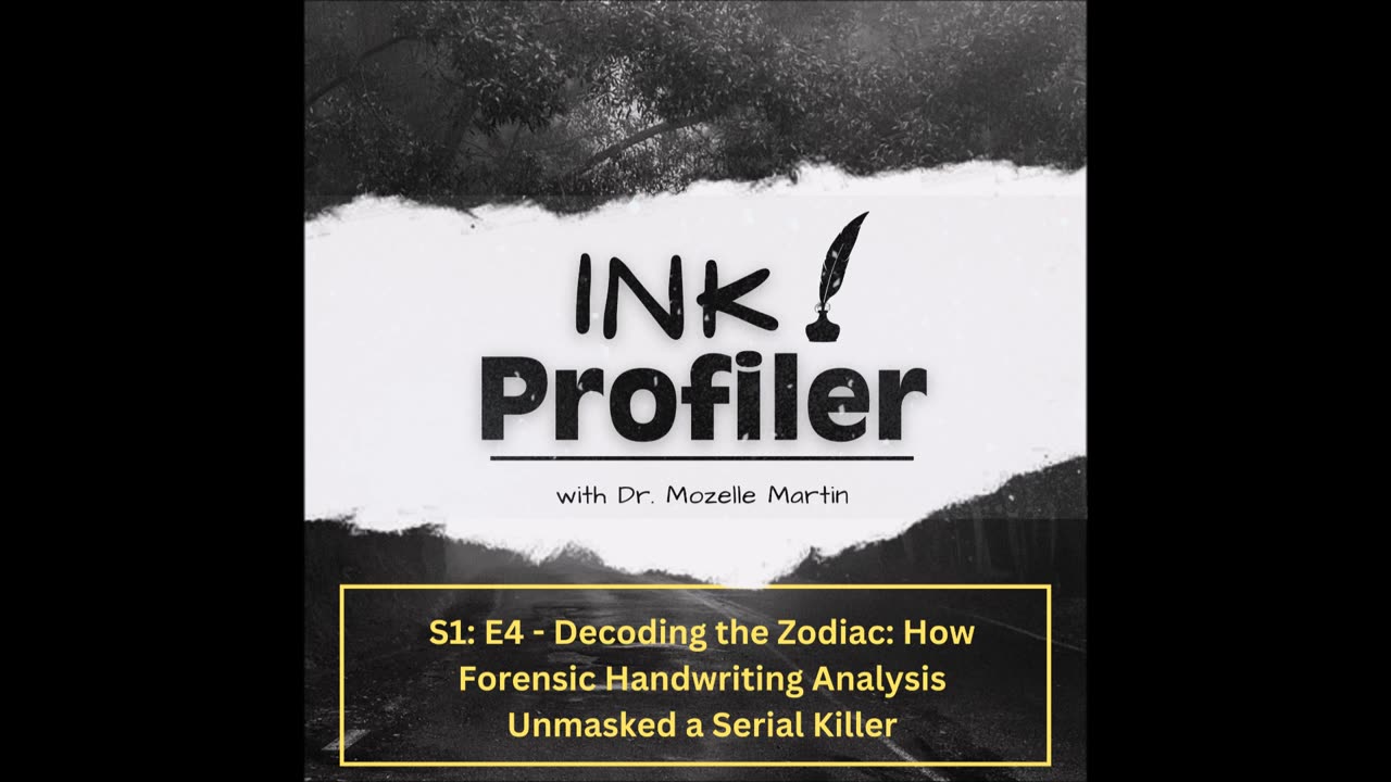 🎙️S1 E4 | Decoding the Zodiac: How Forensic Handwriting Analysis Unmasked a Serial Killer