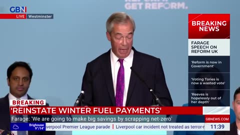 Nigel Farage: We’ll Scrap Net Zero, End Illegal Migration Hotels, and Kill the DEI Agenda