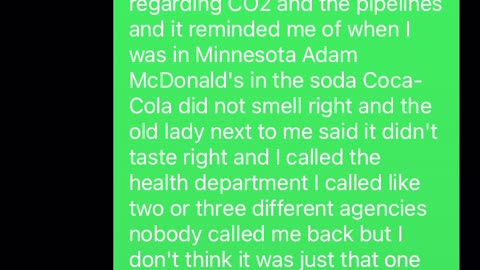 Our Text conversation about CO2 in 2022