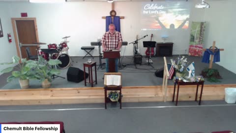 Chemult Bible Fellowship, May 4, 2025. (Hebrews 7:20-28)