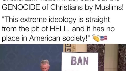 Bill To Ban Sharia Law Nationwide